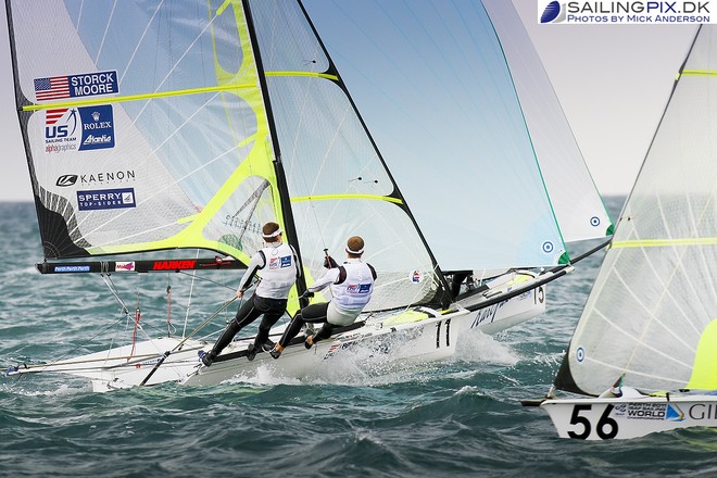 US Sailing Team Perth - ISAF Sailing World Championships Perth 2011 © Mick Anderson / Sailingpix.dk http://sailingpix.photoshelter.com/